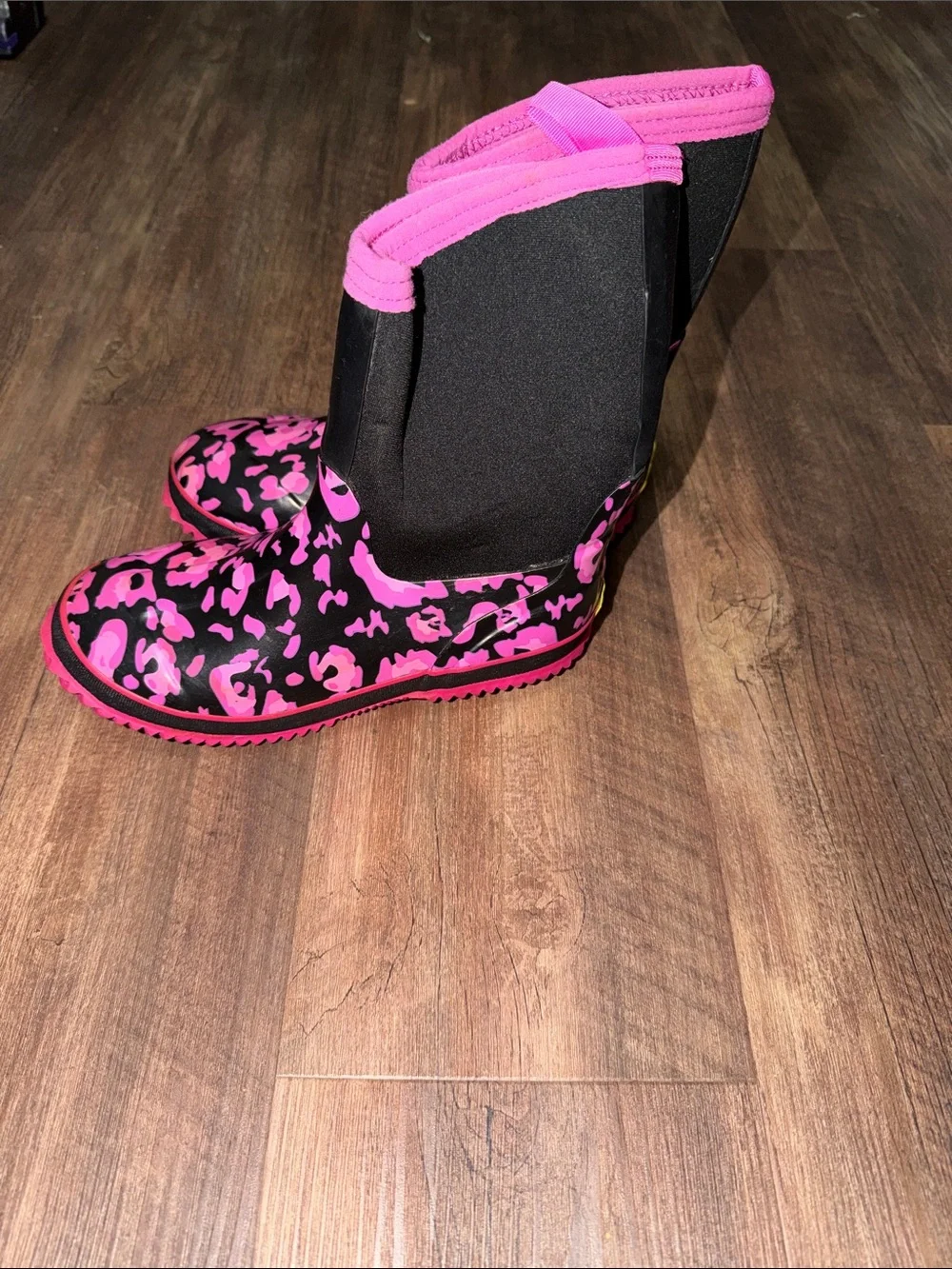 Snow Boots Insulated Winter Waterproof Neoprene Western Chief Pink/Black Leopard
